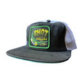 Gator Trucker Hat Black/White