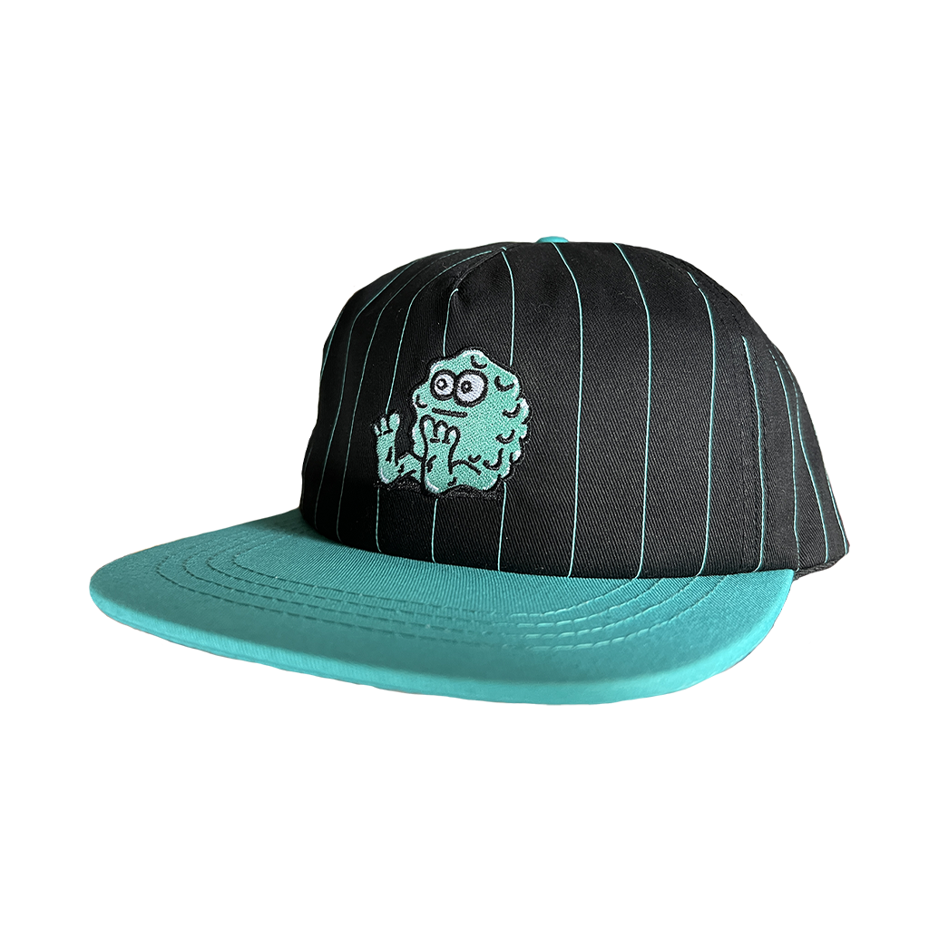 Pinstripe Snapback BLACK