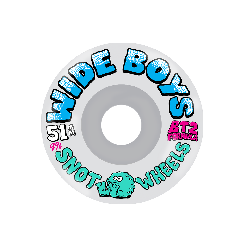Wide Boys Wheels CLEAR/BLUE