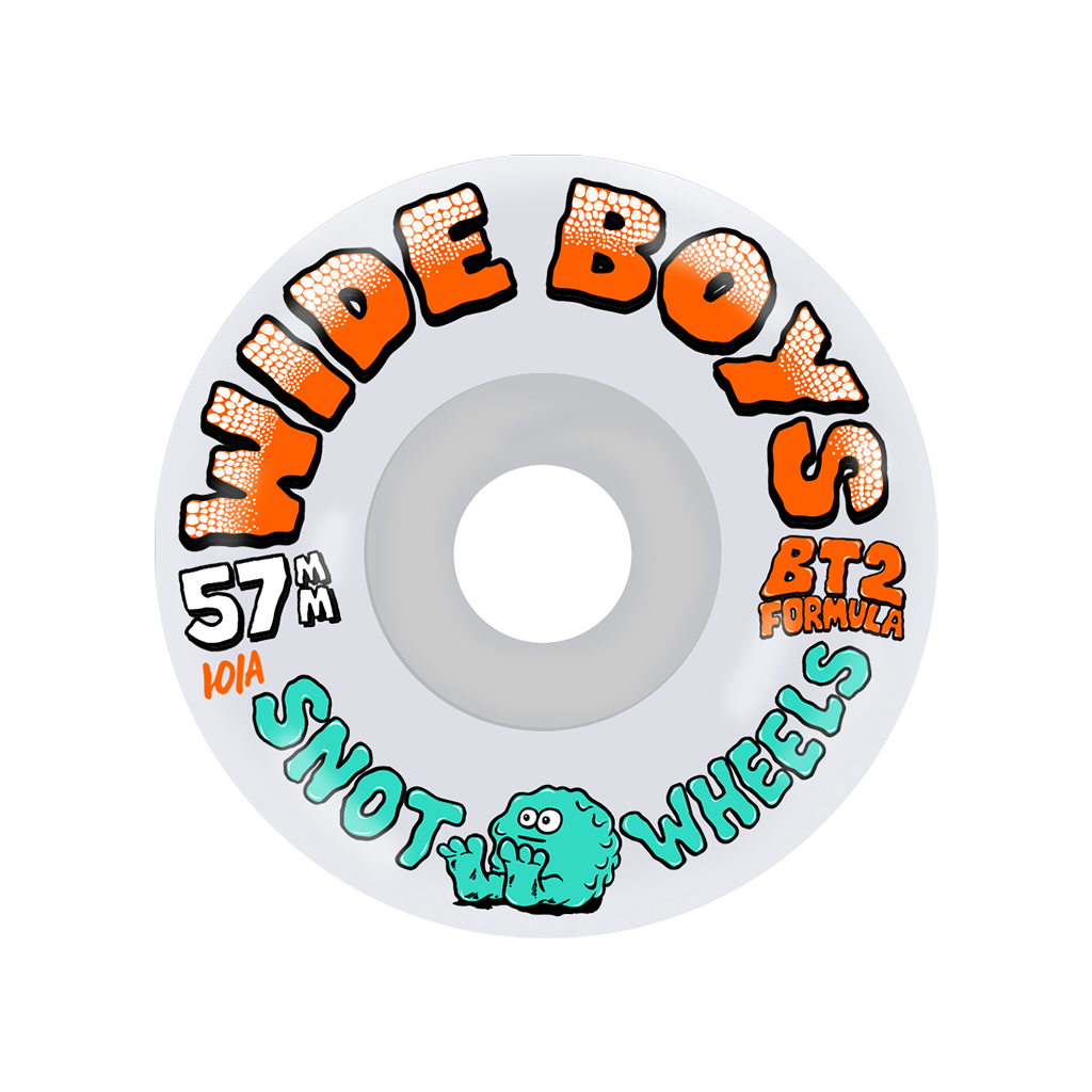 Wide Boys Wheels CLEAR/ORANGE