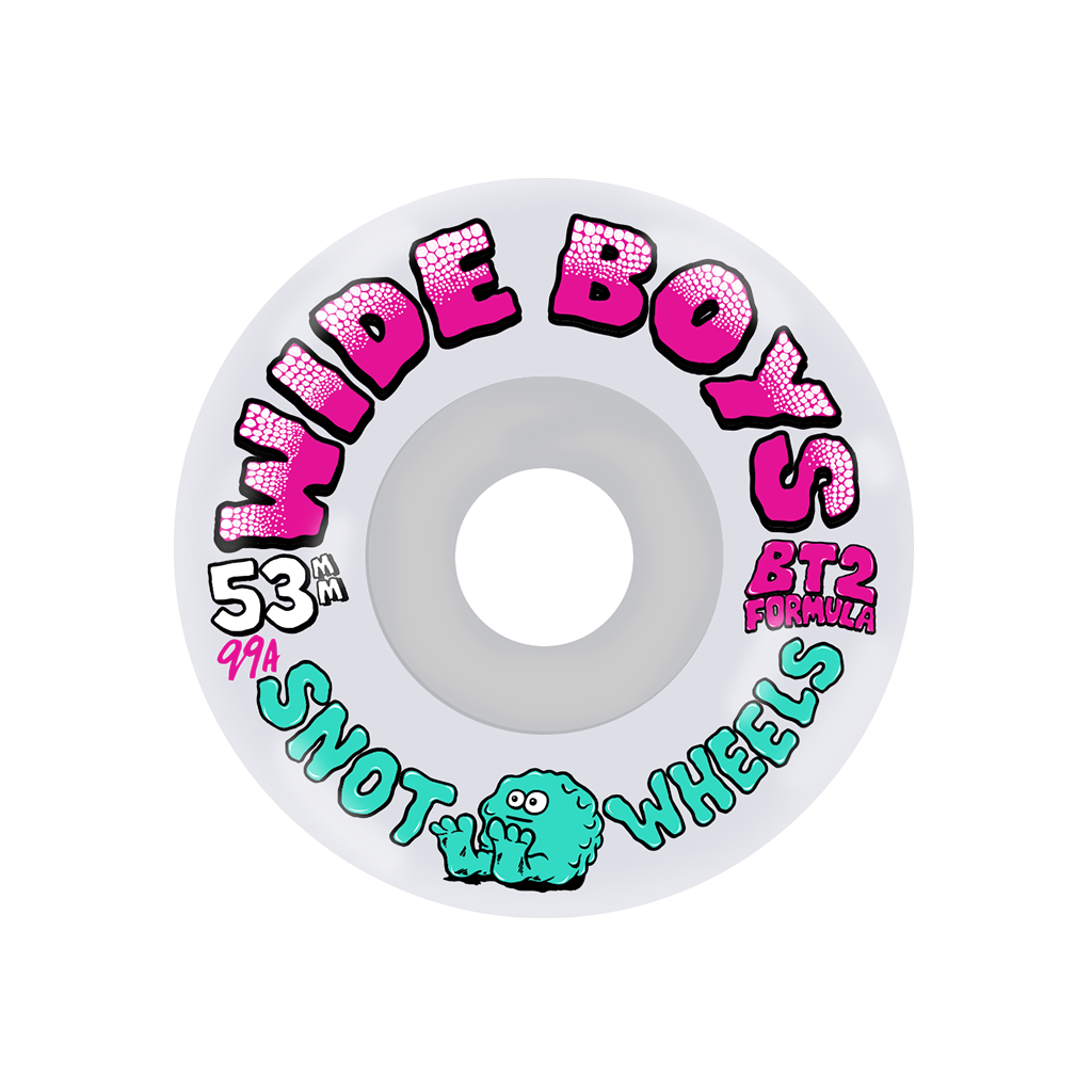 Wide Boys Wheels CLEAR/PINK