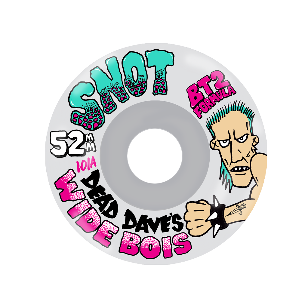 Dead Dave Wide Boys 101A Wheels CLEAR